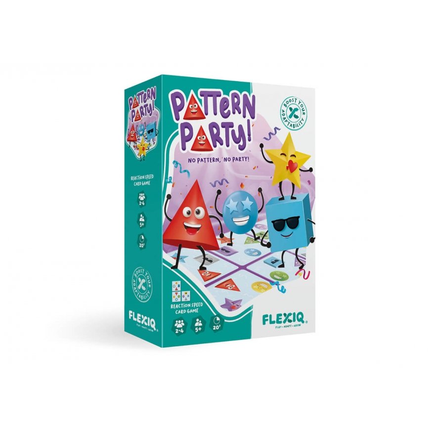 FlexiQ Pattern Party! Kāršu spēle Izklaides