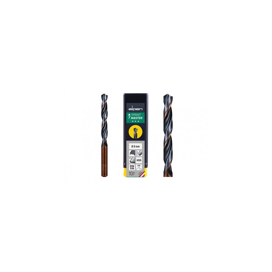 Alpen HSS Sprint MASTER metal drill