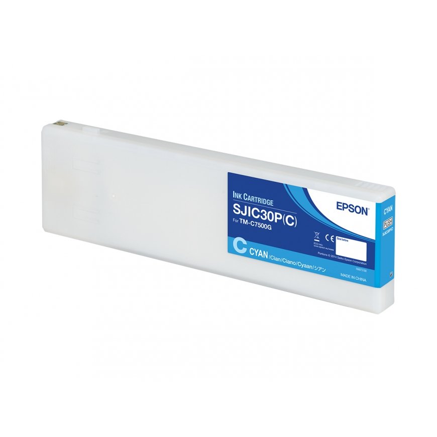 Epson SJIC30P(C) rašalo kasetė 1 vnt Originalus Žydras