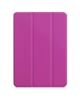 Galaxy Tab A8 10.5 X200 Tri-Fold Eco-Leather Stand Case Purple