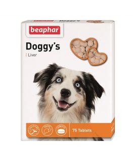 Vitamin supplement : Beaphar DOGGY'S Lever, 75tab. : with liver