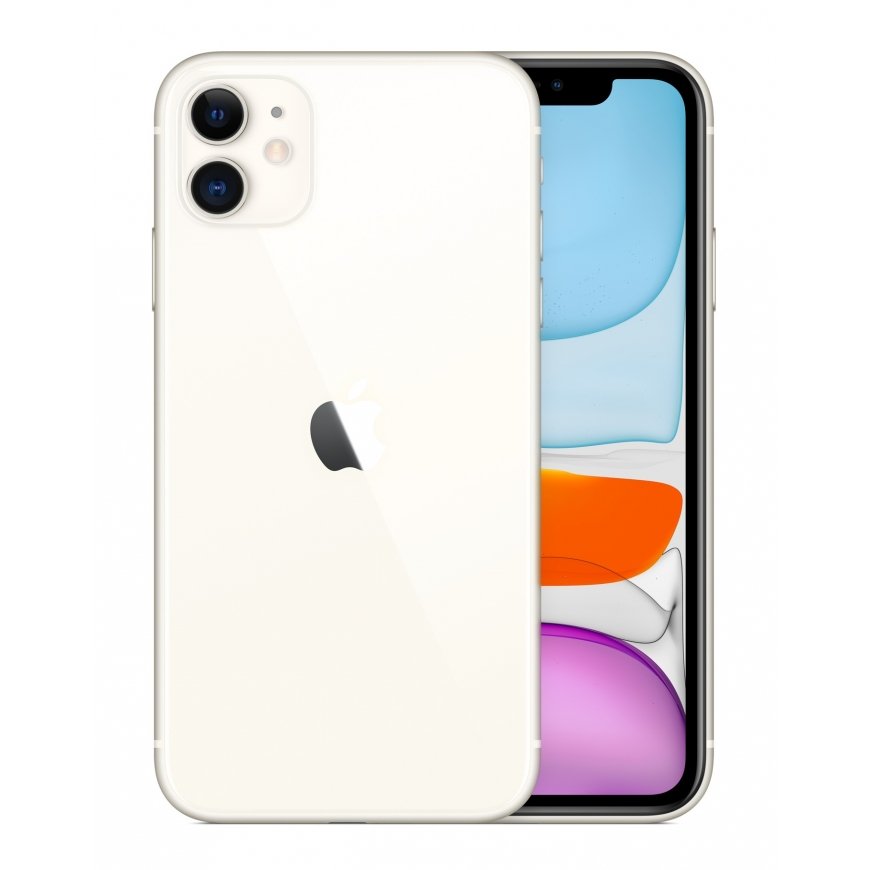Apple iPhone 11 15,5 cm (6.1") Kaksois-SIM iOS 14 4G 128 GB Valkoinen – 2