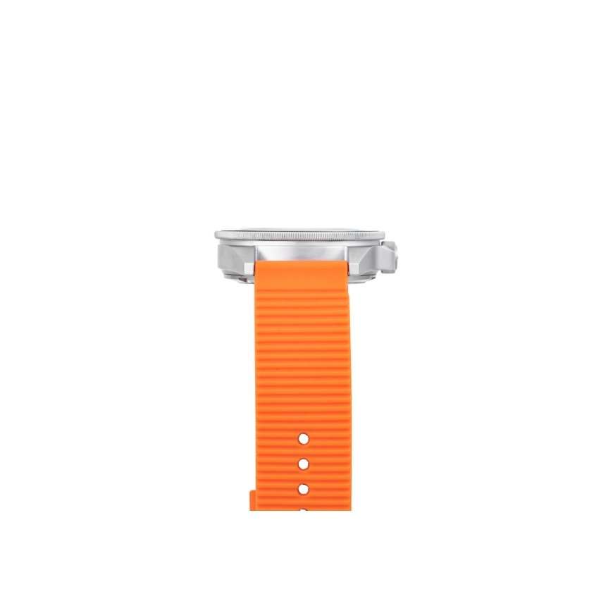 Riff 20mm White Silicone Strap