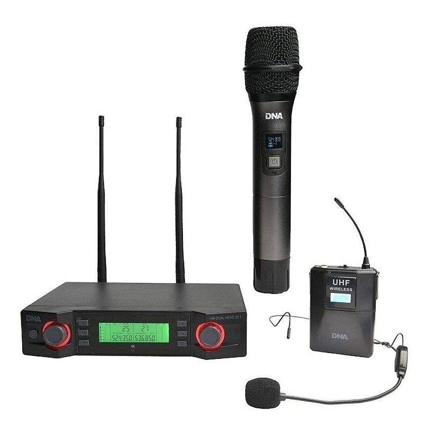 DNA Professional VM Dual Head Set - bezvadu mikrofonu sistēma – 2