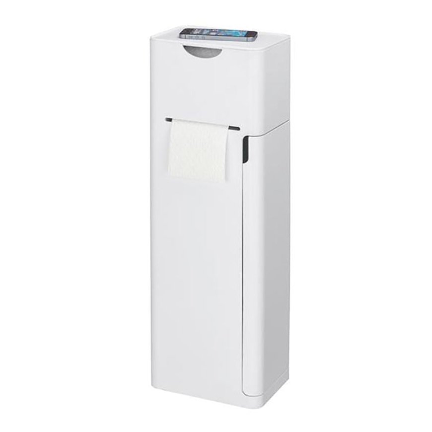 Stojak na papier toaletowy i szczotkę IMON, 6w1, WENKO 24212100/50780 – 2