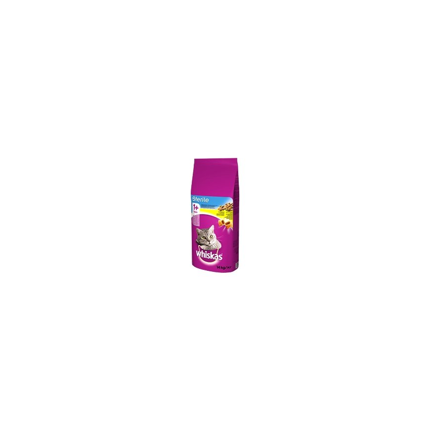 ‎Whiskas 5900951259418 sausā barība kaķiem 14