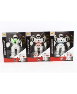 *AST.SMILY ROBOT walking św. dźw. White-BLUE