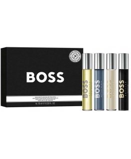 Hugo Boss Travel Exclusive komplektas miniaturek perfum dla mężczyzn 4x10ml
