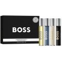 Hugo Boss Travel Exclusive komplektas miniaturek perfum dla mężczyzn 4x10ml Hugo Boss Travel Exclusive komplektas miniaturek perfum dla mężczyzn 4x10ml