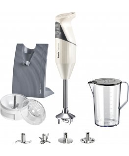 Bamix Swissline M200 Foodbytwins, kermanvalkoinen