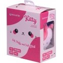 Procaster Kitty Headphone Bluetooth-kuulokkeet, vaaleanpunainen