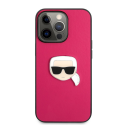 Case KLHCP13LPKMP Karl Lagerfeld PU Leather Karl Head Case for iPhone 13 Pro Pink (Pink) Case KLHCP13LPKMP Karl Lagerfeld PU Leather Karl Head Case for iPhone 13 Pro Pink (Pink)