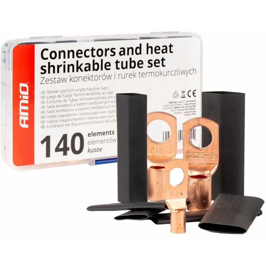AMiO Loop connector set, heat shrink