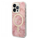 Dėklas Rinkinys Guess GUBPP14LHJEACSP Case+ Charger iPhone 14 Pro 6,1" rožinis/pink hard case Jungle MagSafe Dėklas Rinkinys Guess GUBPP14LHJEACSP Case+ Charger iPhone 14 Pro 6,1" rožinis/pink hard case Jungle MagSafe