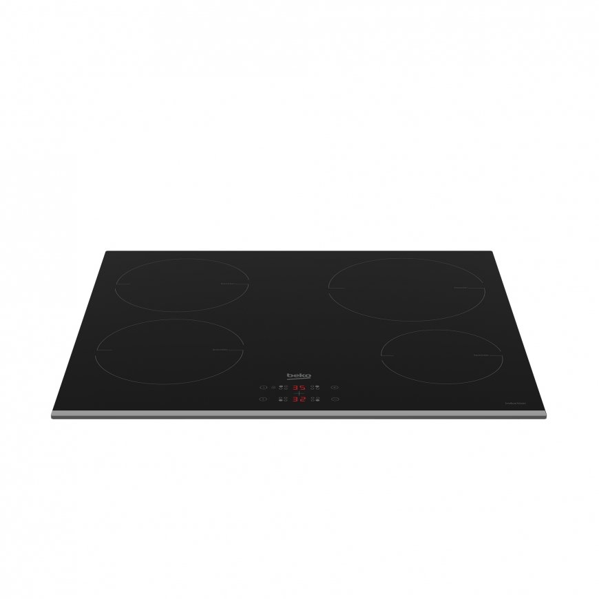 Beko HII64402MTX plīts virsmas sildelements Melns Iebūvēts 60 cm Zonas indukcijas plīts 4 zone(s) – 3