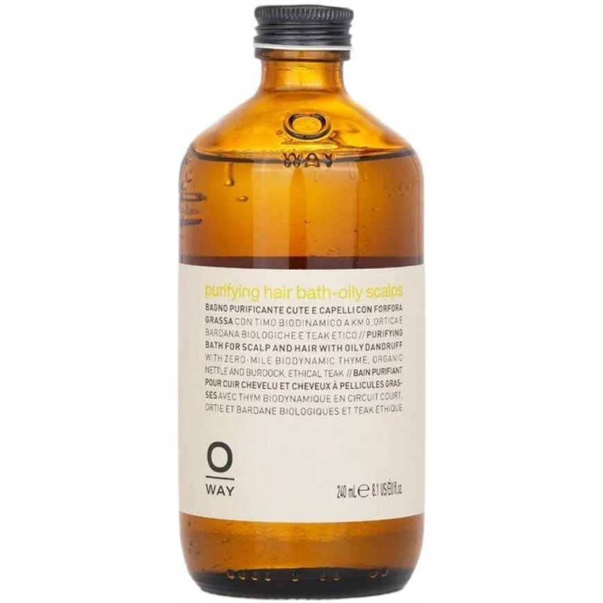 Oway Purifying Hair Bath-Oily Scalps cleansing bath for scalp from oily dandruff 240ml – 2