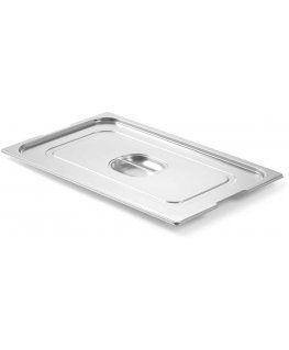 Hendi Stainless steel lid with cutout GN1/1 530x325mm, silver color