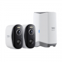 Baseus N1 Plus 2K Outdoor Camera Kit (White)
