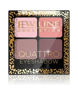 Eveline Quattro Professional Eyeshadow Palette eyeshadow palette
