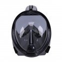 RoGer Full Dry Snorkeling Mask L / XL Black