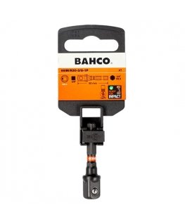 impact adapter for sockets from 1/4'' hex to 3/8'' square, 50 mm, Bahco [66IM/K50-3/8-1P]