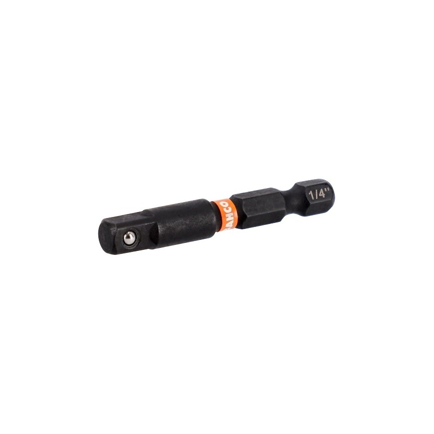 impact adapter for sockets from 1/4'' hex to 3/8'' square, 50 mm, Bahco [66IM/K50-3/8-1P] – 2