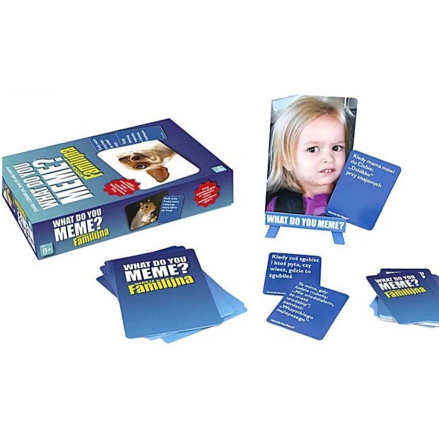 Epee Board Game What Do You Meme? for the family, Polish version – 2