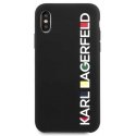 Case Karl Lagerfeld KLHCPXBHWHBK iPhone X/XS hardcase black/black Glossy Bauhaus Case Karl Lagerfeld KLHCPXBHWHBK iPhone X/XS hardcase black/black Glossy Bauhaus