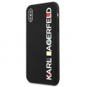 Case Karl Lagerfeld KLHCPXBHWHBK iPhone X/XS hardcase black/black Glossy Bauhaus Case Karl Lagerfeld KLHCPXBHWHBK iPhone X/XS hardcase black/black Glossy Bauhaus