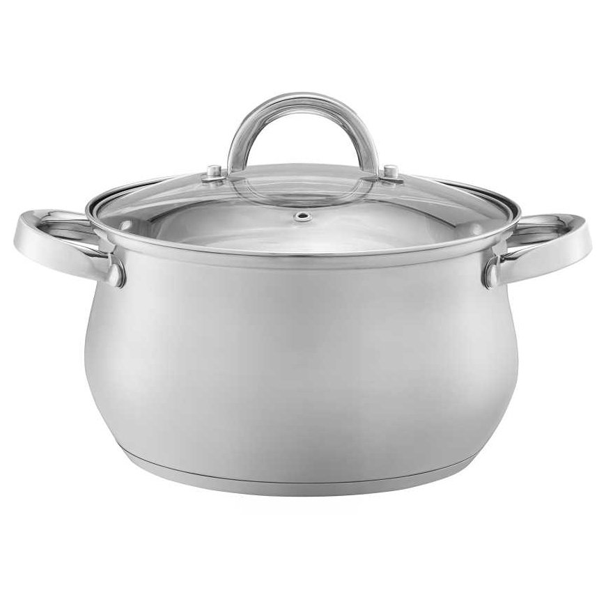 Domotti Pot with glass lid Domingo
