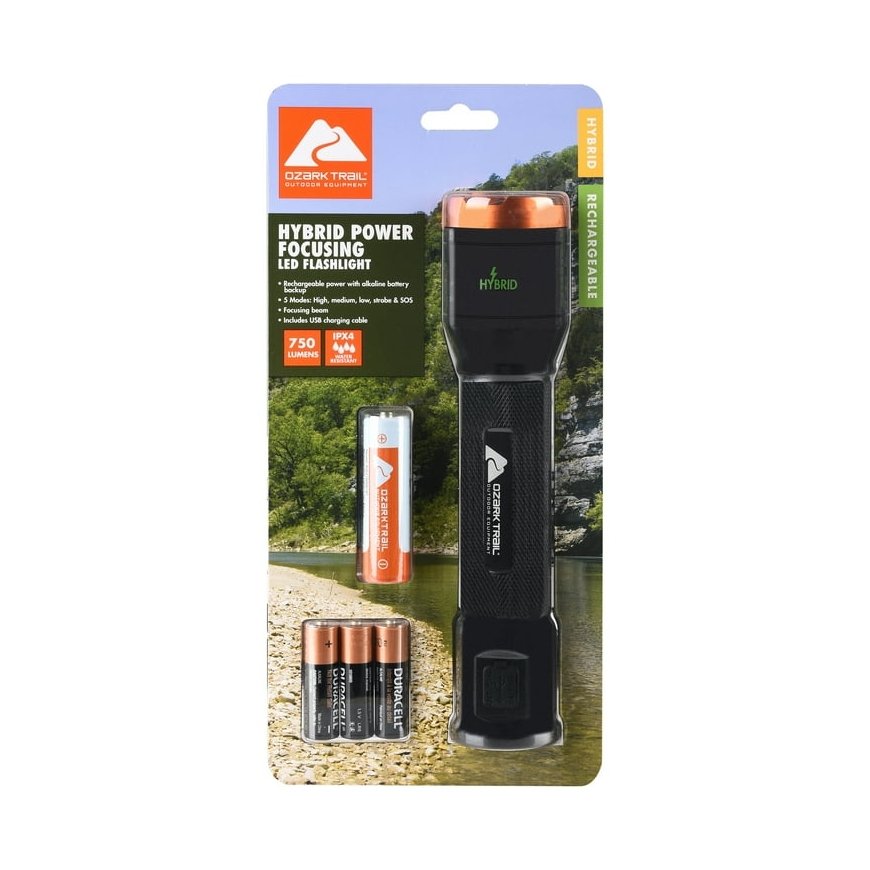 Esperanza HYBRIS RECHARGEABLE LED flashlight