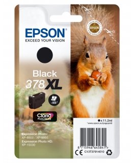 Epson Squirrel C13T37914010 струйный картридж 1 шт Подлинный Высокая (XL) Черный
