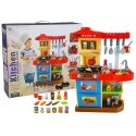Lean Toys Kitchen for children with sounds and real taps Lean Toys Kitchen for children with sounds and real taps