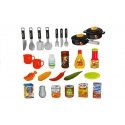 Lean Toys Virtuvė vaikams su garsais ir tikru tapsteliu Lean Toys Virtuvė vaikams su garsais ir tikru tapsteliu