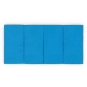 Foldable gymnastic mattress SANRO 200x100x10 cm blue-yellow (4 parts) Foldable gymnastic mattress SANRO 200x100x10 cm blue-yellow (4 parts)
