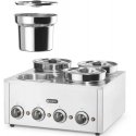 Hendi Bain marie electric heater for dishes, sauces, soups Thermosystem 4 800 W 4 x 4 l Hendi Bain marie electric heater for dishes, sauces, soups Thermosystem 4 800 W 4 x 4 l