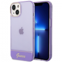 Case Guess GUHCP14SHGCOU iPhone 14 / 15 / 13 6.1" purple/purple hardcase Translucent Case Guess GUHCP14SHGCOU iPhone 14 / 15 / 13 6.1" purple/purple hardcase Translucent