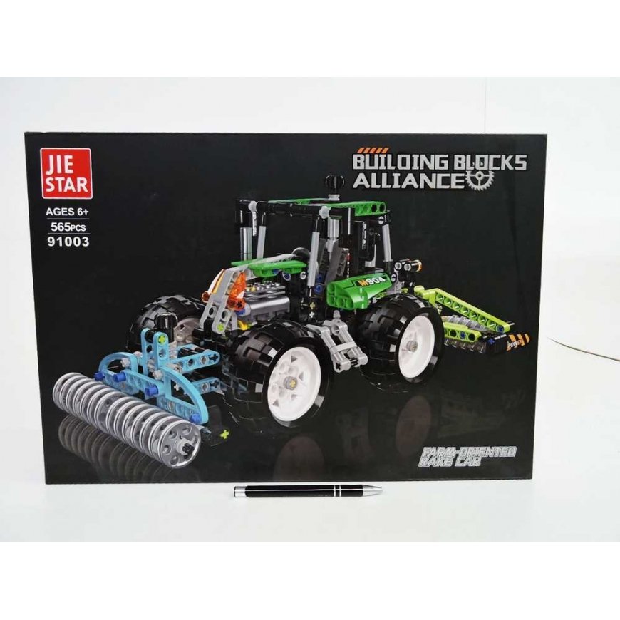 *Kaladėlės JIE STAR, TRAKTOR, 565 el.