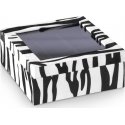 AmeliaHome Papuošalų dėžutė AH GLASEN ZEBRA 18x7 AmeliaHome Papuošalų dėžutė AH GLASEN ZEBRA 18x7