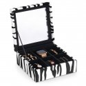 AmeliaHome Jewelry box AH GLASEN ZEBRA 18x7 AmeliaHome Jewelry box AH GLASEN ZEBRA 18x7