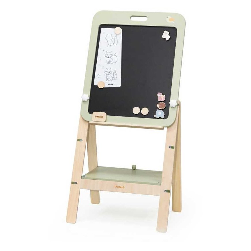 VIGA Double-sided 3-1 drawing magnetic board