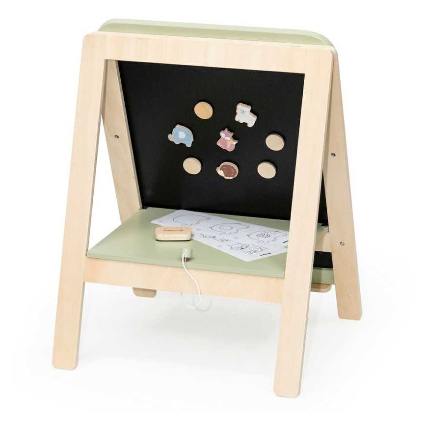 Double-sided 3-1 drawing magnetic board with magnets, Viga PolarB – 3