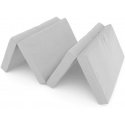 Foldable gymnastic mattress SANRO 200x100x10 cm gray (4 parts) Foldable gymnastic mattress SANRO 200x100x10 cm gray (4 parts)