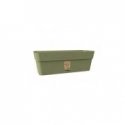 Flower box with tray Ethica 50x18x17cm white Flower box with tray Ethica 50x18x17cm white