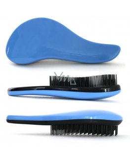 Dtangler Blue - Hair brush with handle