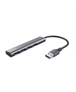 Trust Halyx USB 3.2 Gen 1 (3.1 Gen 1) Type-A 5 Мбит/с Черный, Серый