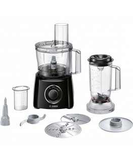 Bosch MCM3201B köögikombain 800 W 2,3 l Must, Läbipaistev