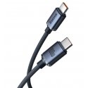 Baseus CAJY000601 USB-kaabel 1,2 m USB C Must