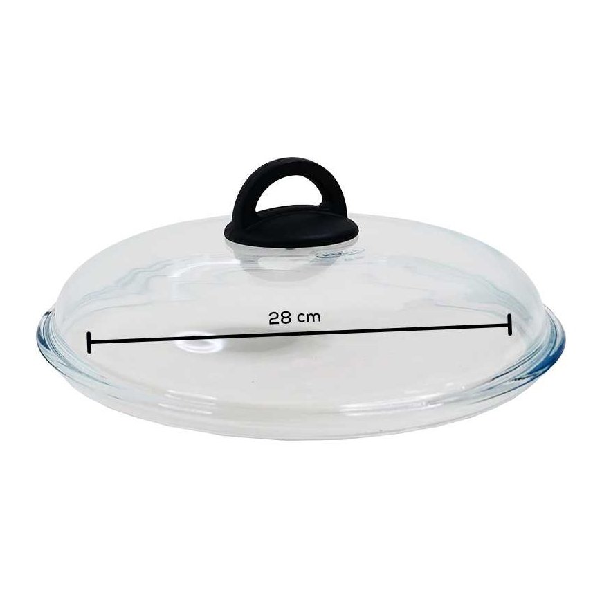 Zyle Stiklinis dangtis ZY028TLD Ø28 cm – 2