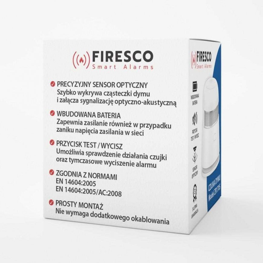 Czujnik smoke Firesco ZR170S – 5